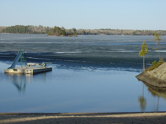 Open water at the beach